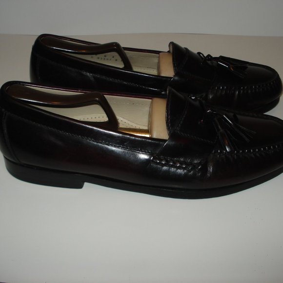 Men\'s Cole Haan 10 C Loafers Used Shoes Tassel main image 4